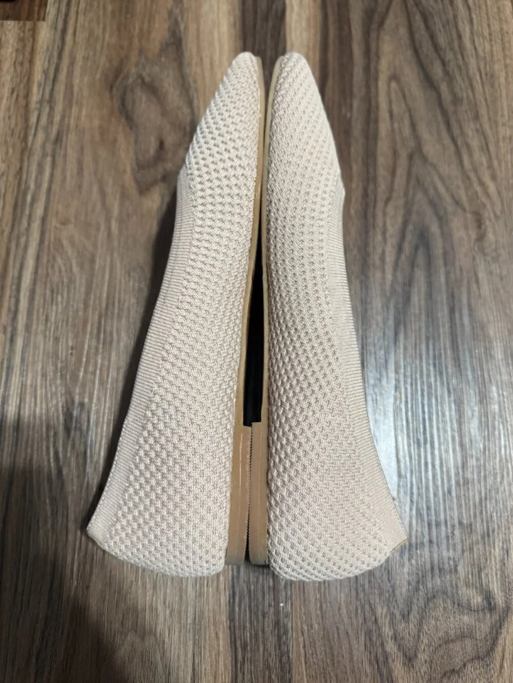 Blondo Brooklyn Women's Waterproof Knit Ballet Flats in Blush Pink Sz. 10M - Picture 4 of 5
